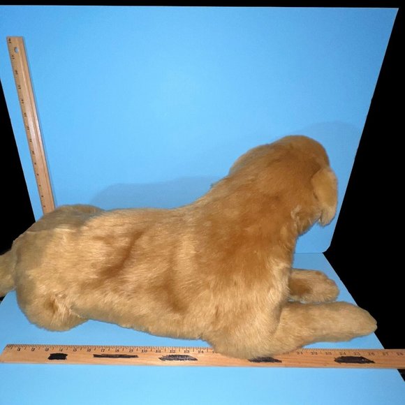 DITZ Designs Golden Retriever Puppy Dog 24” Plush Animal Realistic The Hen House - Picture 4 of 11